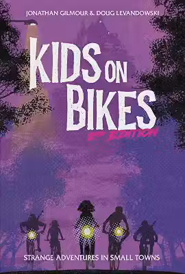 Asmodee Kids on Bikes(Segunda Edição) RPG, 2 a 10 Jogadores, Idade +12