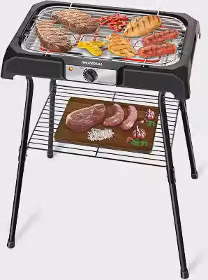 MONDIAL Churrasqueira Elétrica, Preto, 2000W, 220V - CH-06