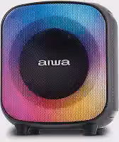 Caixa de Som PartyBox AIWA PB-07 Bluetooth 8H RGB USB TWS Preto