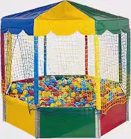 Piscina De Bolinhas Oitavada 2,00m + 1000 Bolinhas Premium