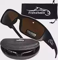 Óculos de sol de pesca polarizados UV400 (14 opções) Presente de pesca com estojo rígido e bolsa