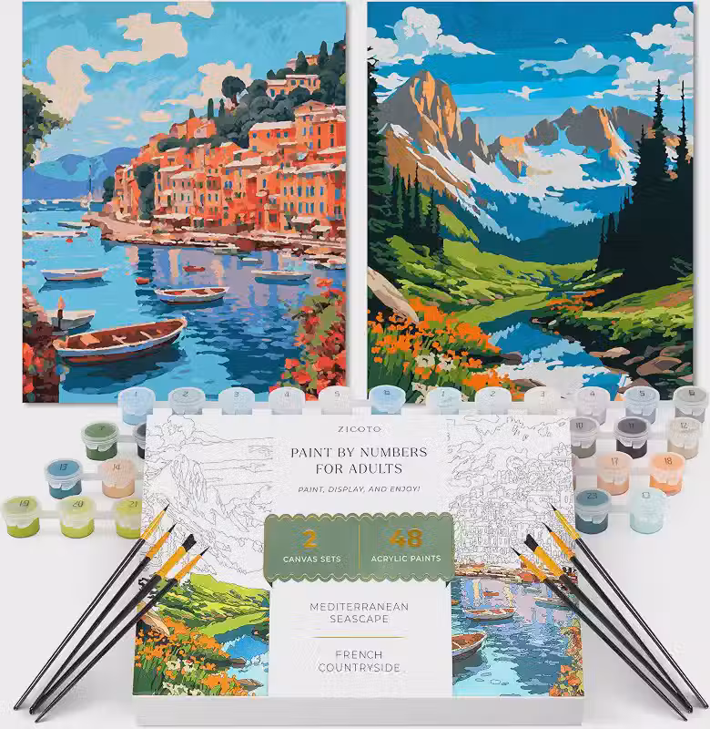Melhor Pintura por Número: Guia de Compra e Reviews